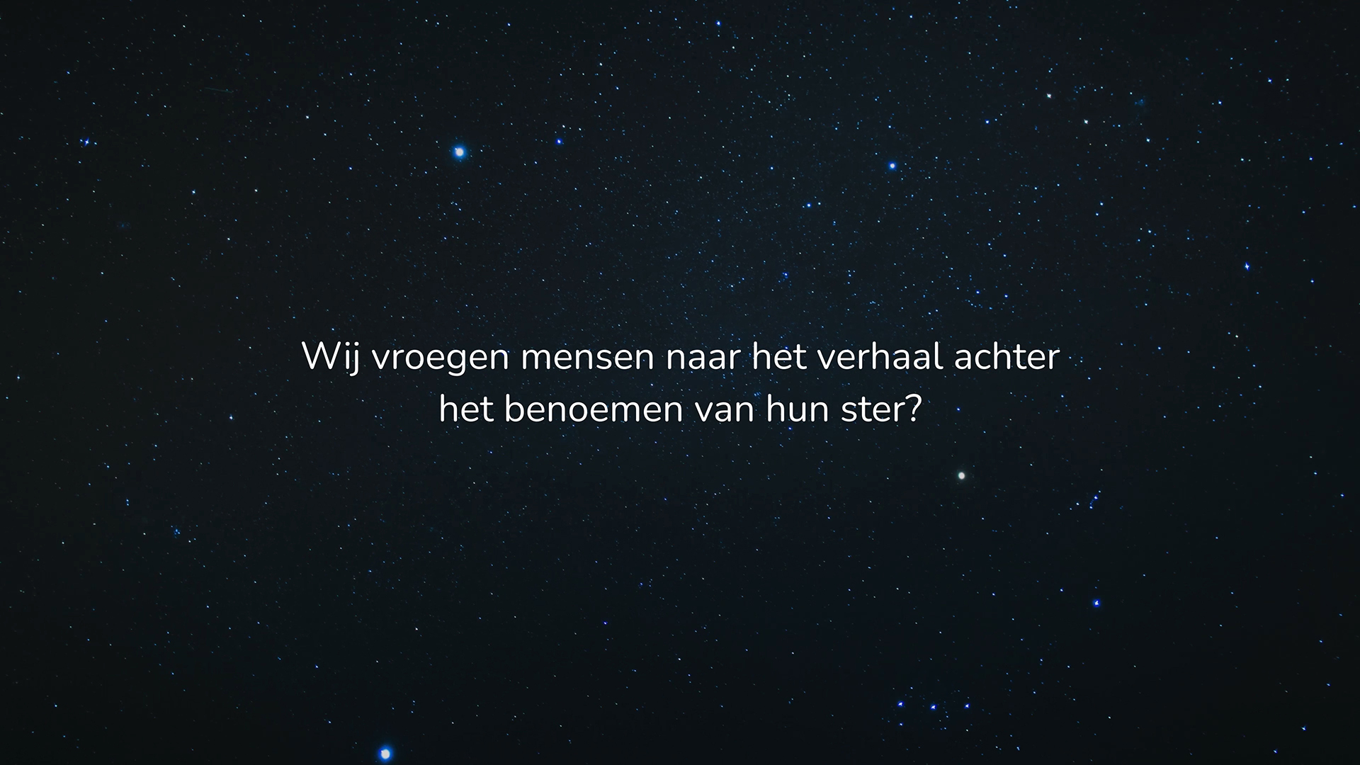 Geef een ster video